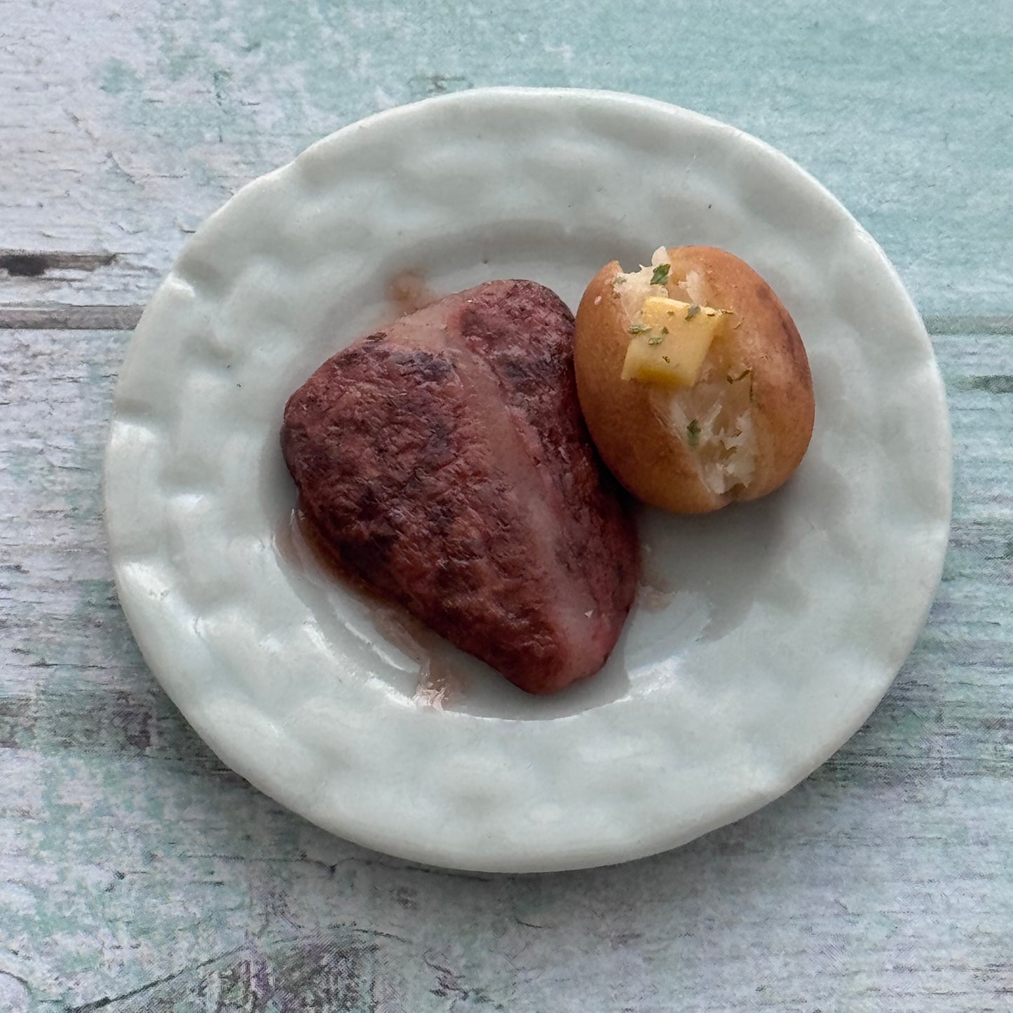 1:6 Scale Steak and Potato
