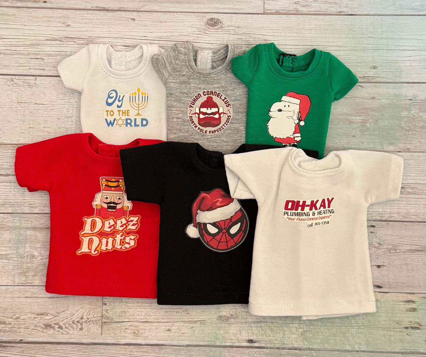 1:6 Scale Christmas/Hanukkah Doll Clothing