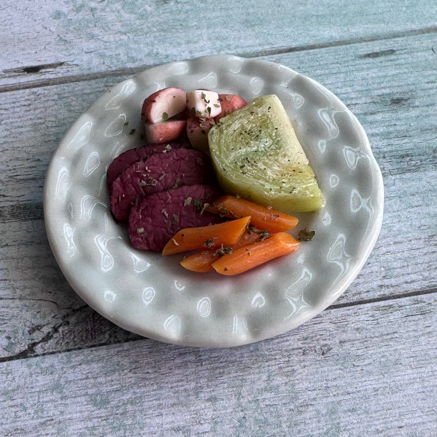 1:6 Scale Corned Beef Plate
