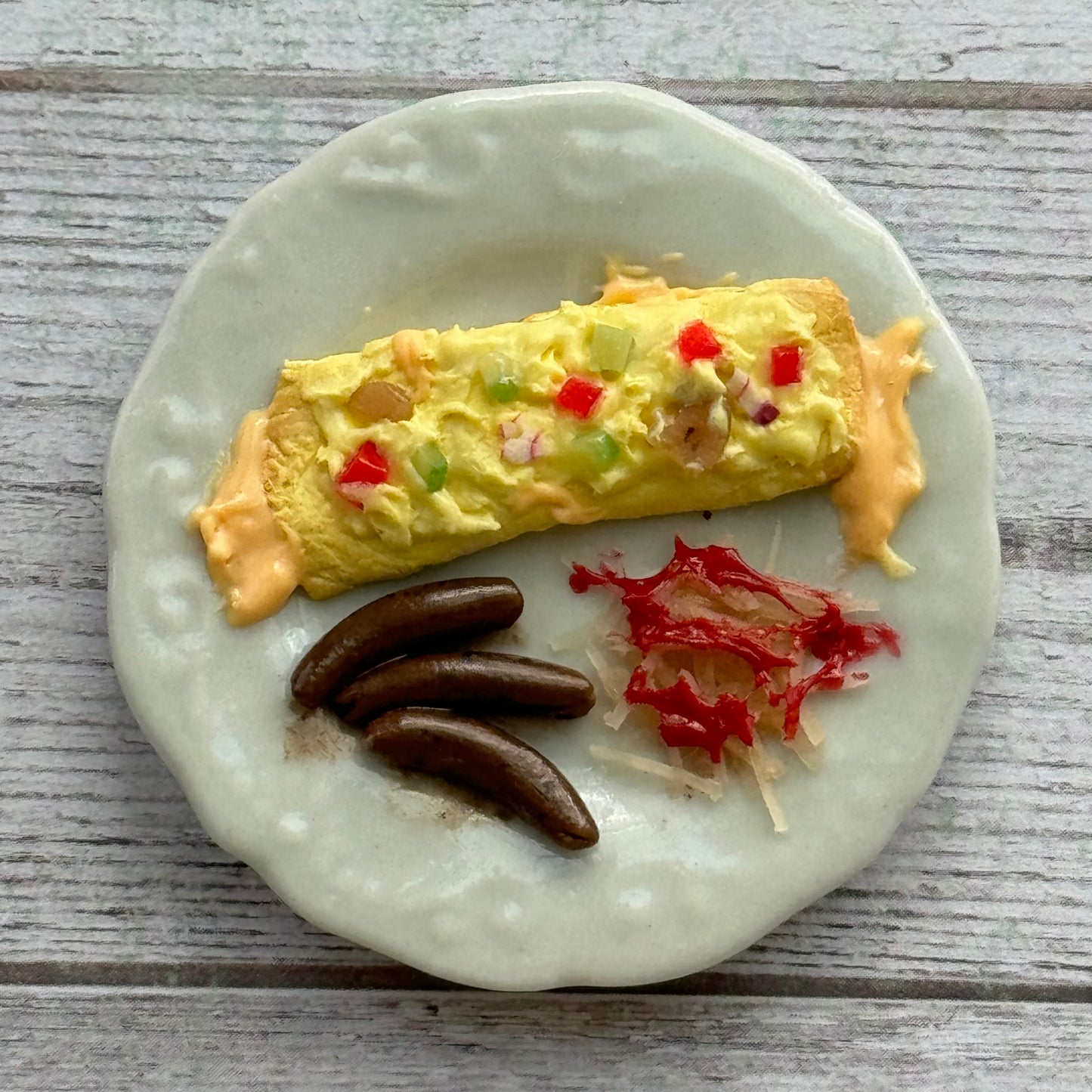 1:6 Scale Egg Omelet