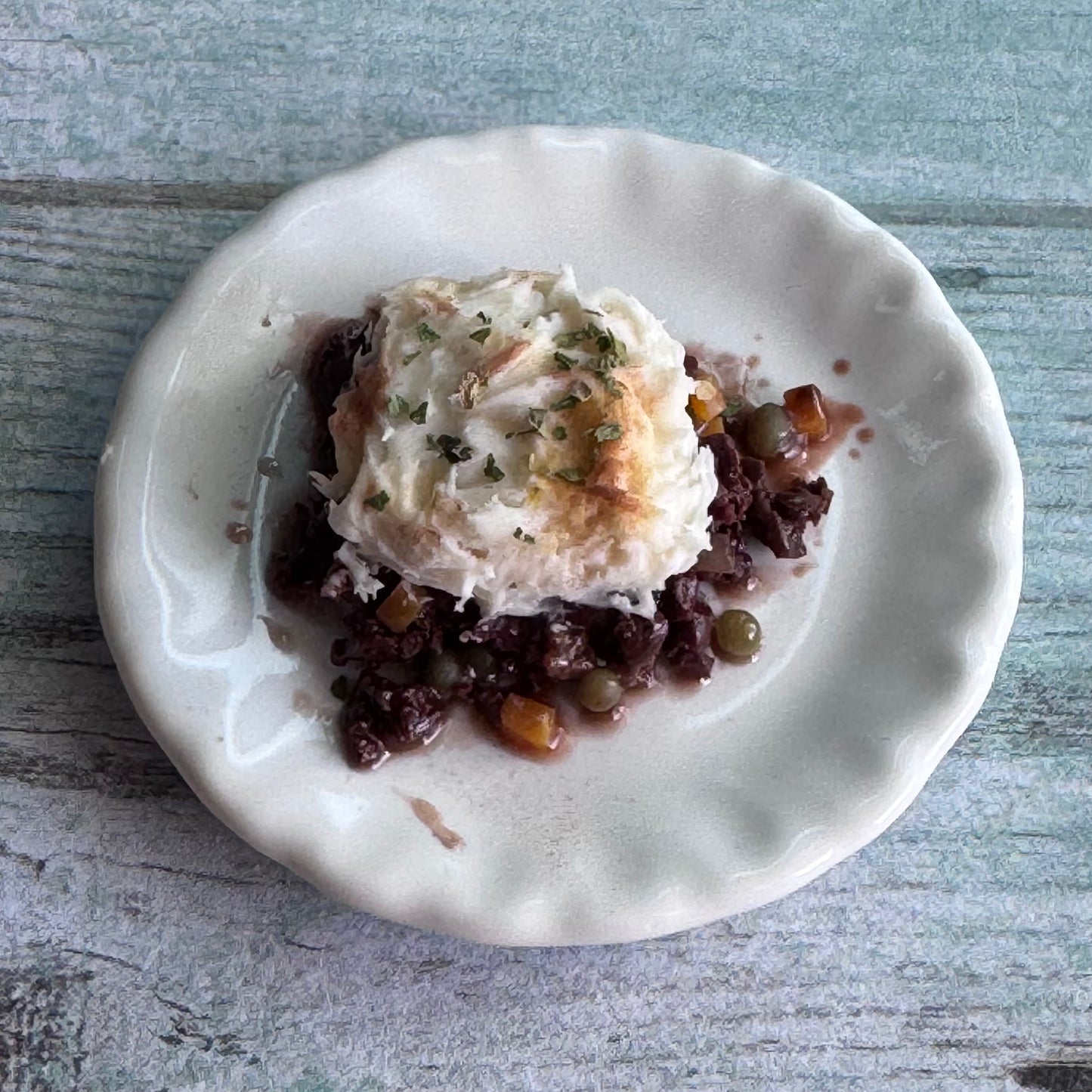 1:6 Scale Plate of Shepherd’s Pie