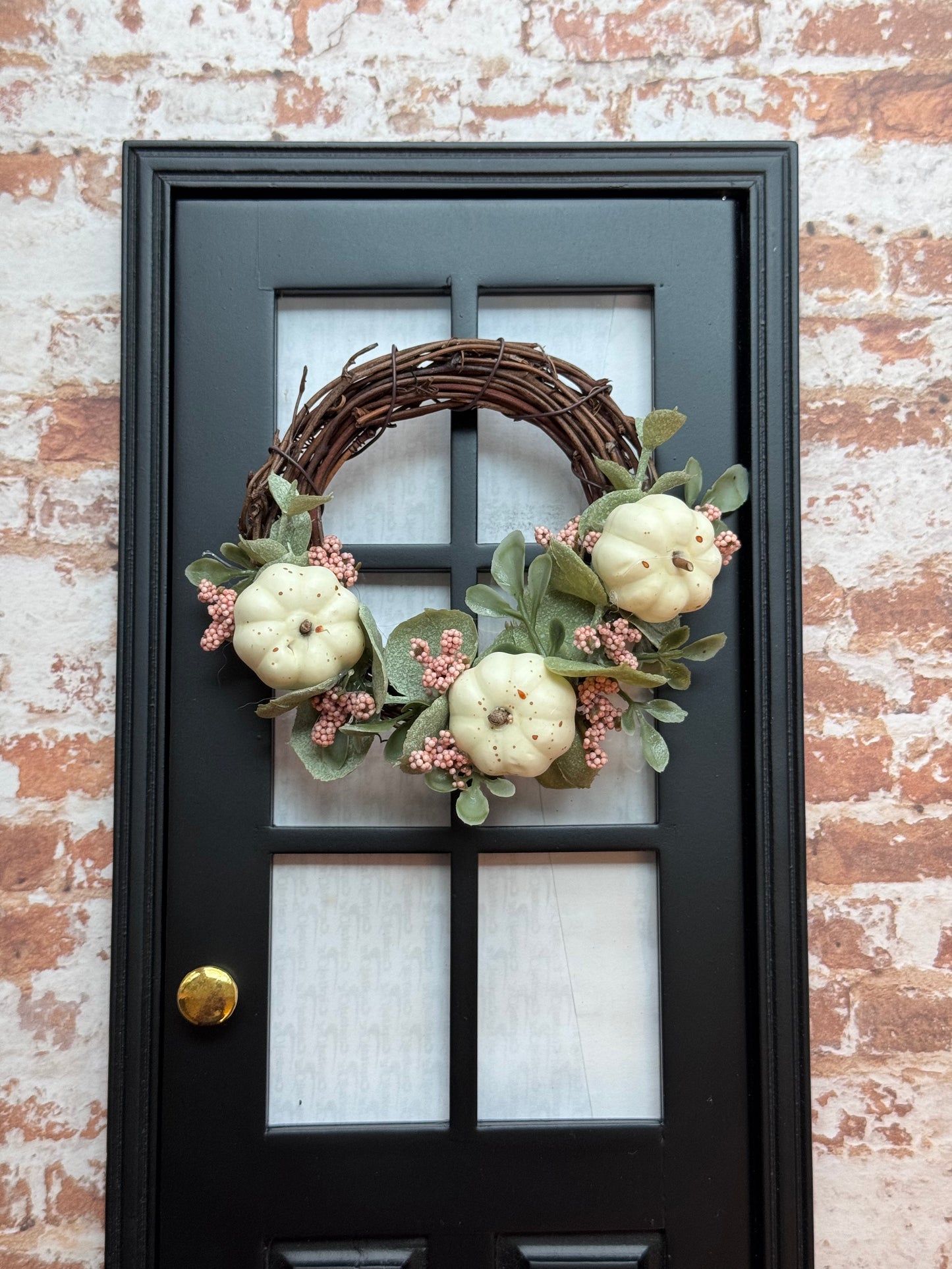 1:6 Scale Wreath. Pumpkin