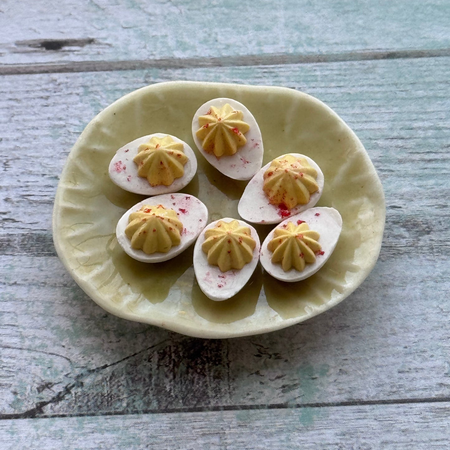 1:6 Scale Deviled Egg Plate PRE-ORDER