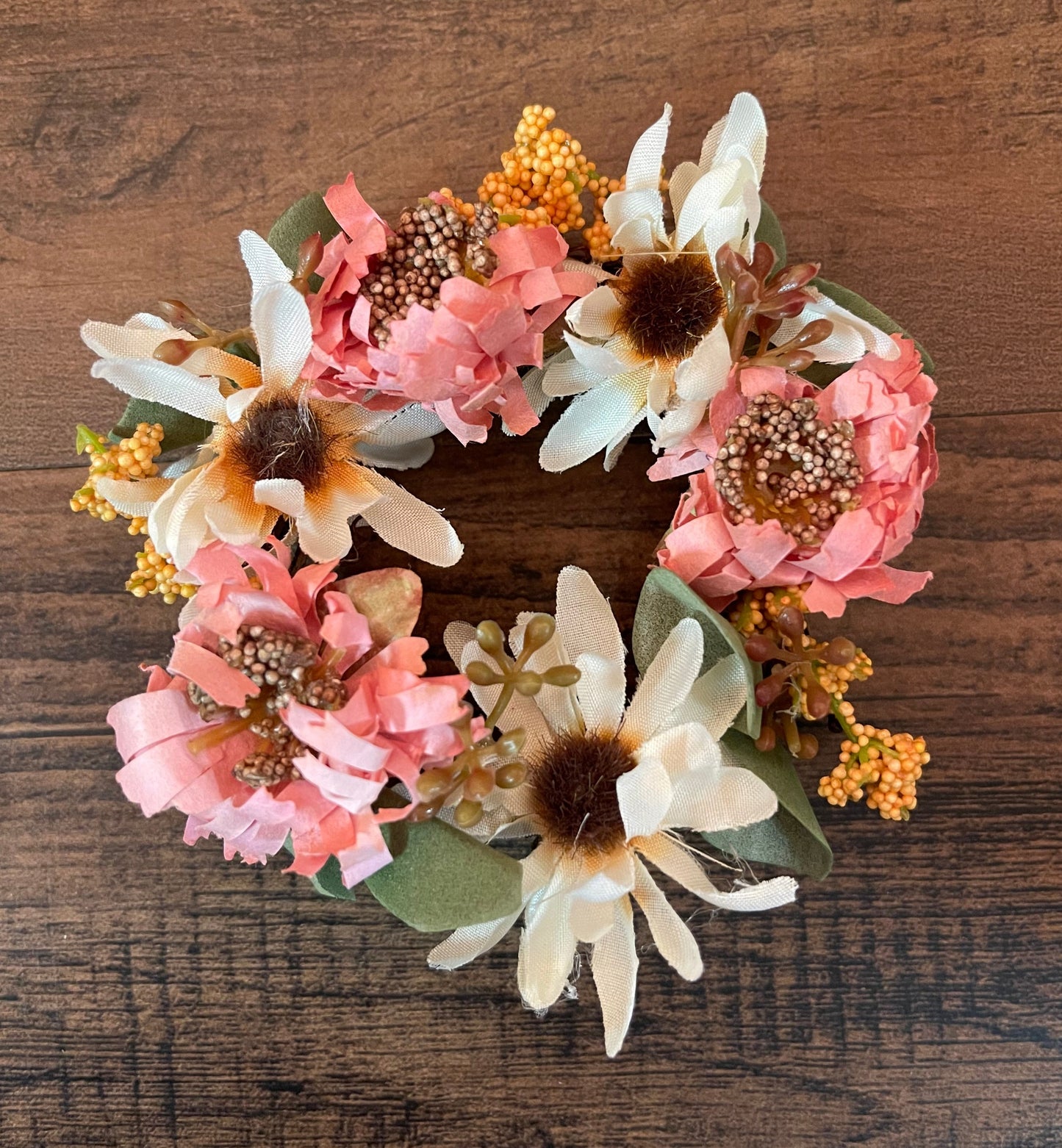 1:6 Scale Wreath. Pink