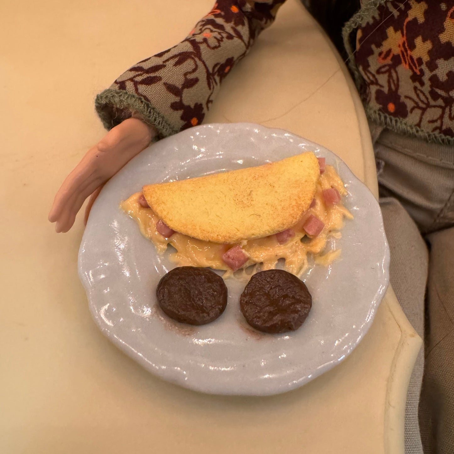 1:6 Scale Egg Omelet