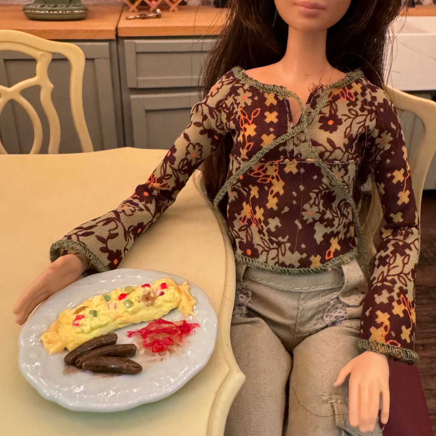 1:6 Scale Egg Omelet