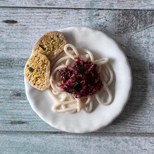1:6 Scale Plate of Spaghetti