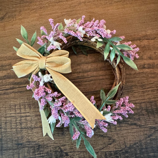 1:6 Scale Wreath. Purple Spring