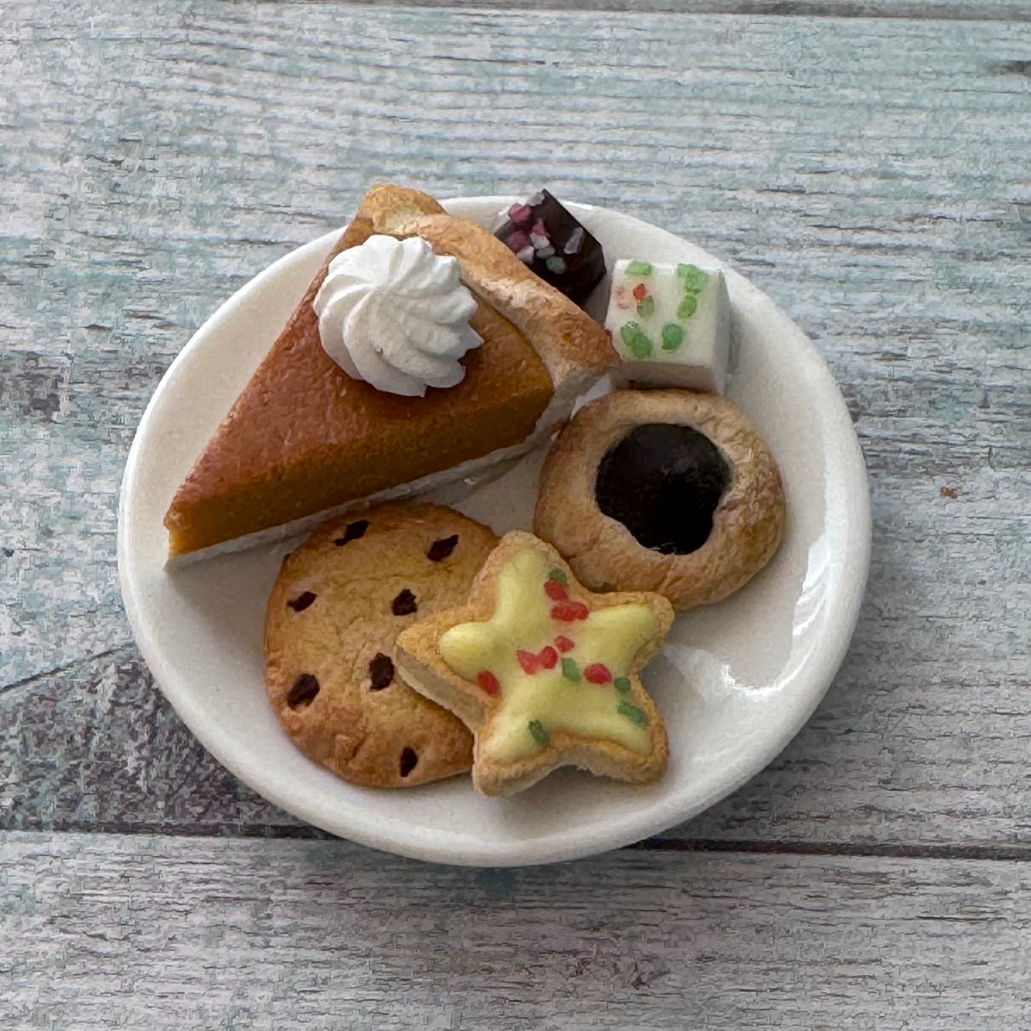 1:6 Scale Loaded Dessert Plate