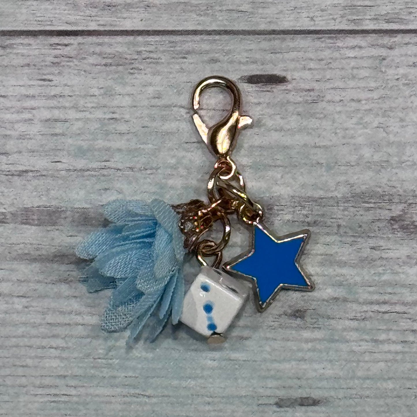 1:6 Scale Bag Charm Star/Dice