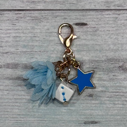 1:6 Scale Bag Charm Star/Dice