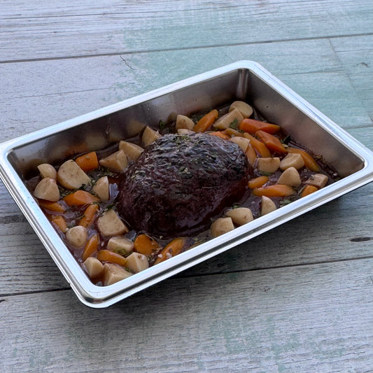 1:6 Scale Roast Beef with Potatoes and Carrots