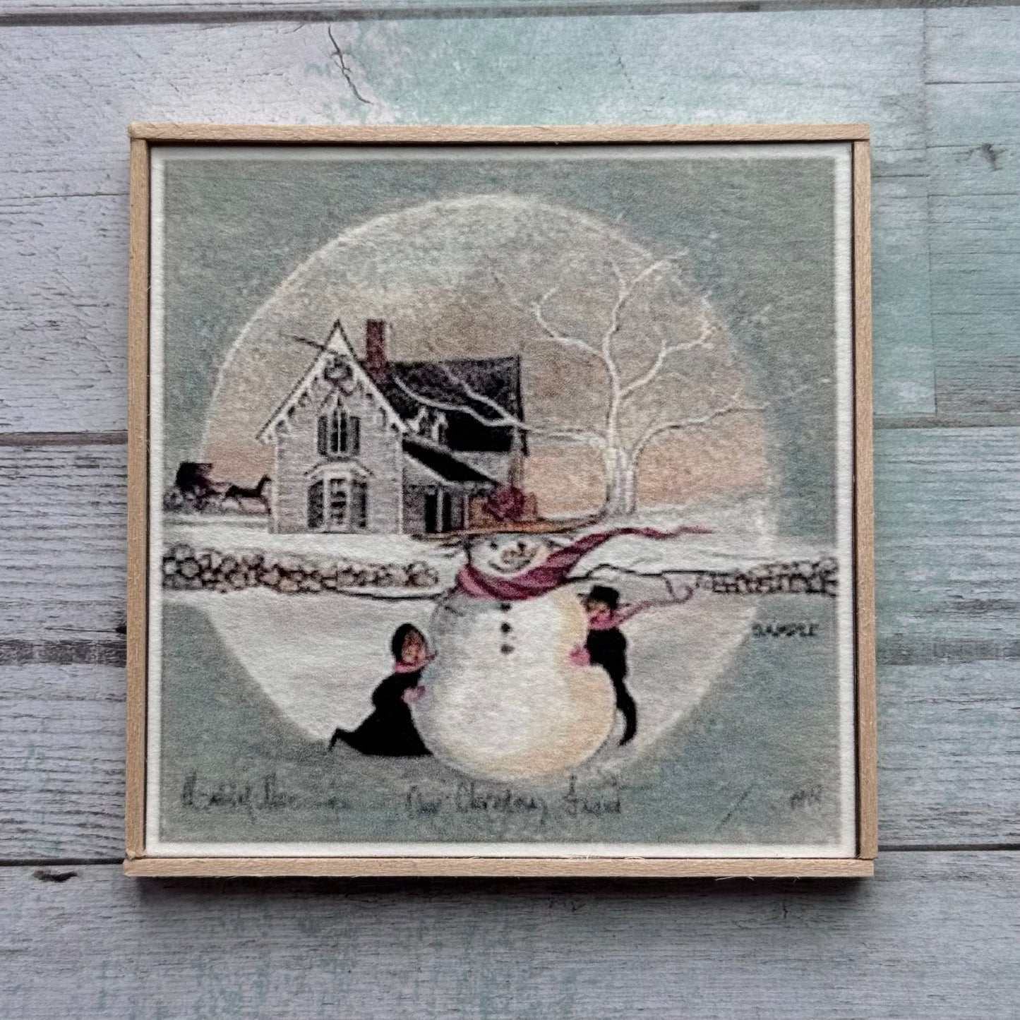 1:6 Scale Framed Christmas Art
