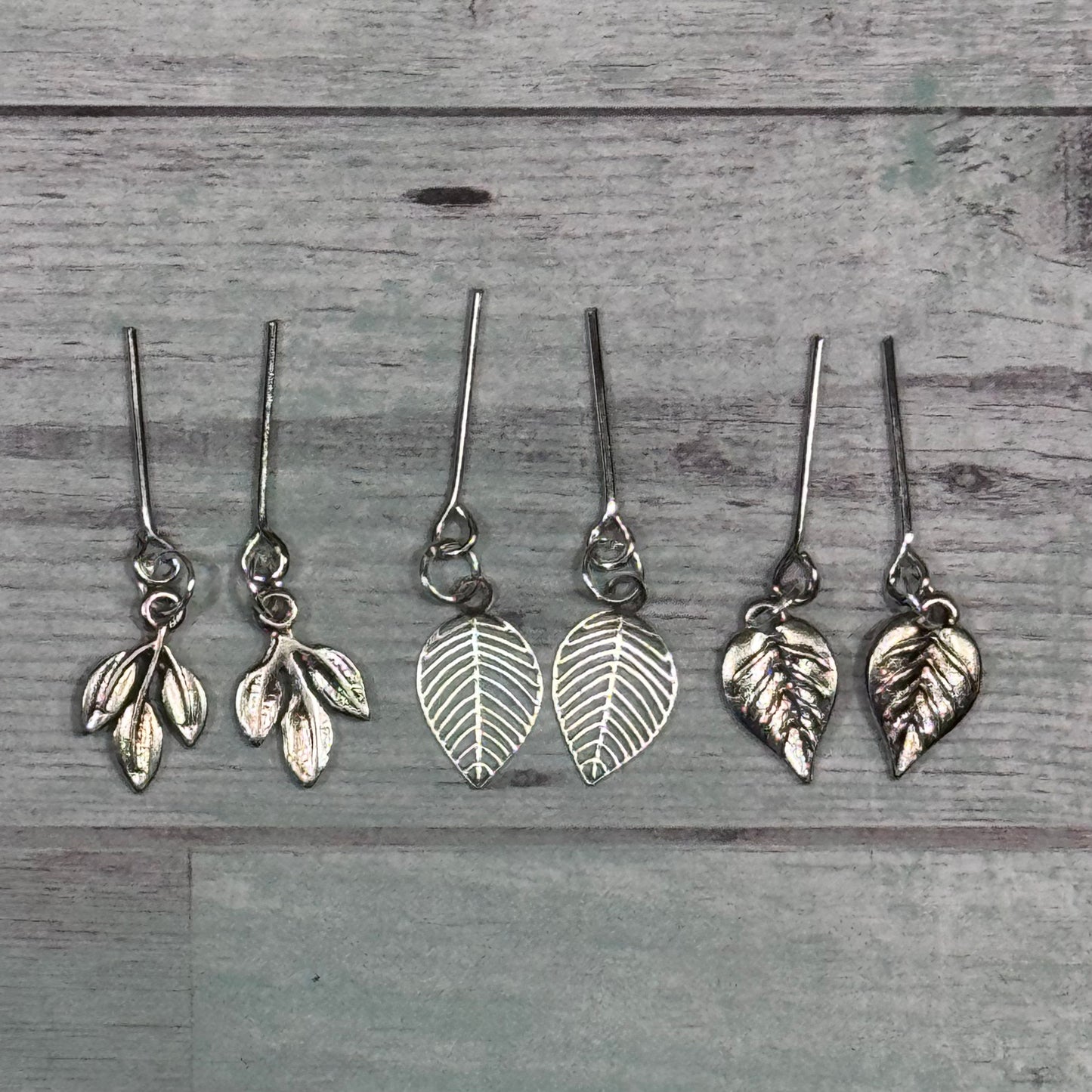 1:6 Scale Earrings. Choice Leaf