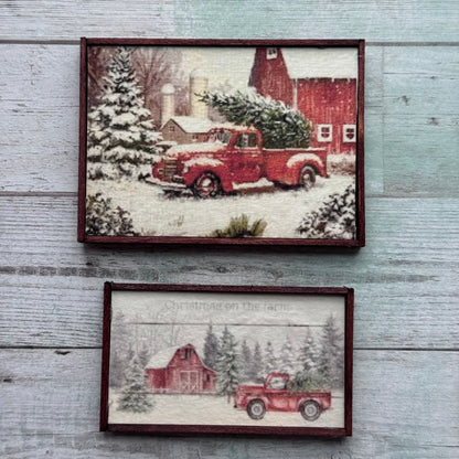 1:6 Scale Framed Christmas Art