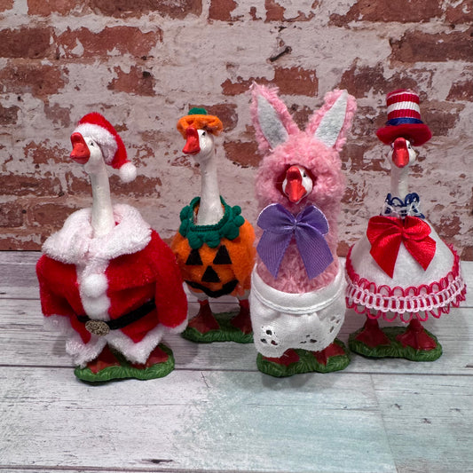 1:6 Scale Holiday Porch Goose PRE-ORDER