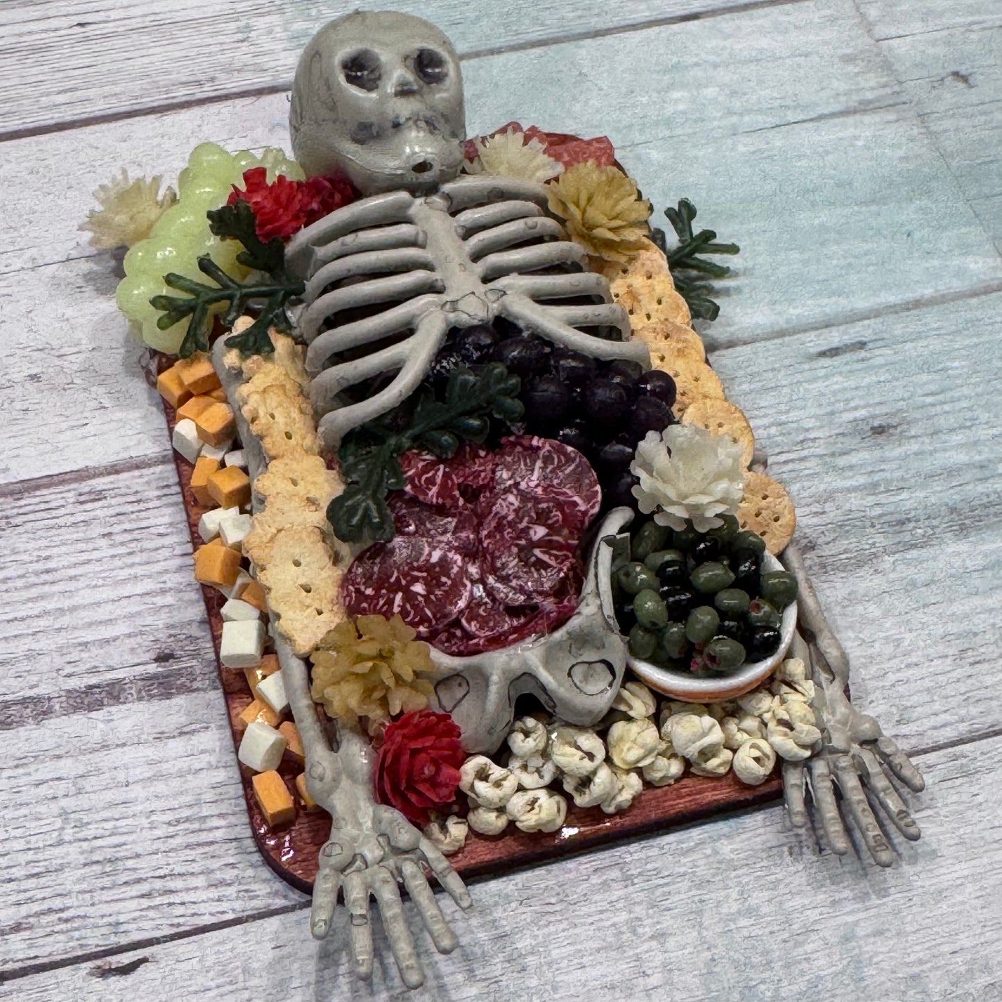 1:6 Scale Skeleton Charcuterie Board