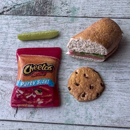 1:6 Scale Deli Boxed Lunch Ham and Cheese