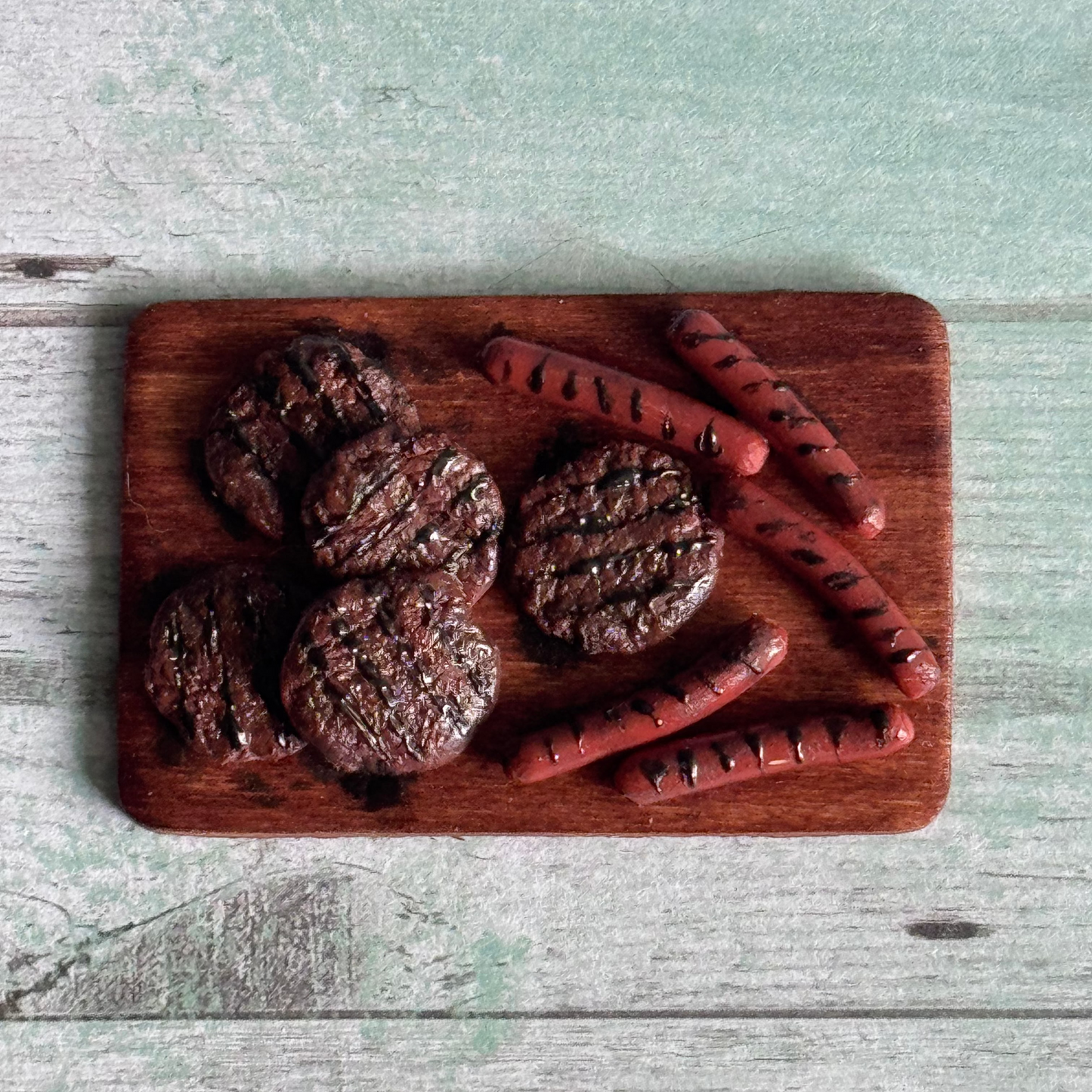 1:6 Scale Cookout Meat Board
