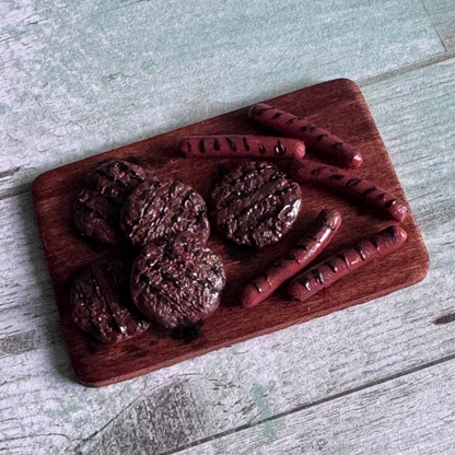 1:6 Scale Cookout Meat Board